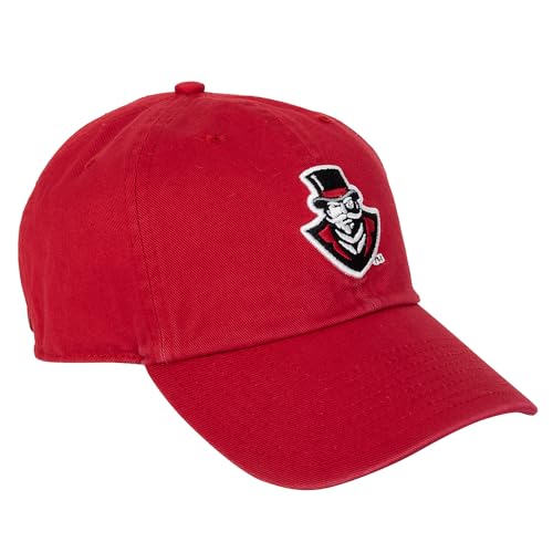 Desert Cactus Austin Peay State University Baseball Hat APSU Governors State Cap Adjustable Adult Team Color (Design 1) Red