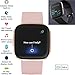 Fitbit Versa 2 Health and Fitness Smart Watch (Petal/Copper Rose) with Heart Rate Monitor, S & L Bands, Bundle with 3.3foot Charge Cable, Wall Adapter, Screen Protectors & PremGear Cloth