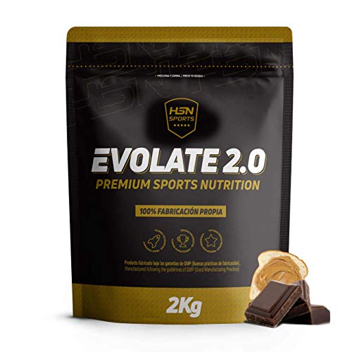 HSN Sports EVOLATE 2.0 (WHEY Isolate CFM) 2Kg Chocolate Y Cacahuete