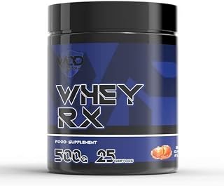 WHEY RX - Muscle Building and Recovery Protein Powder - WOD Powders | Low Carb, Low Sugar, Low Fat, High in BCAA’s (Salted Caramel)