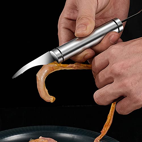 Image of ATORSE Professional Shrimp Deveiner Kitchen Tools Shrimp Cleaner for Lobster 304 Stainless Steel