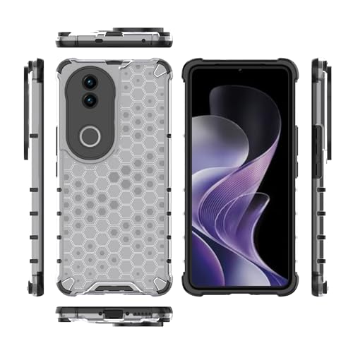 Image of Gorilion Back Case Cover for [ Vivo T4R 5G / IQOO Z10R 5G ] | Stylish Case - Transparent