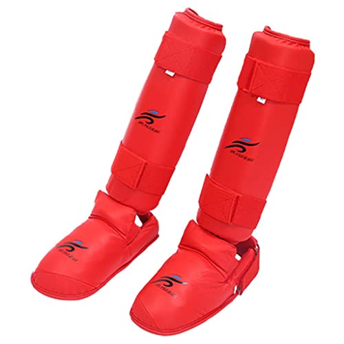 Newmind Protetores de canela MMA, proteção do peito do pé das pernas, equipamento de proteção de box