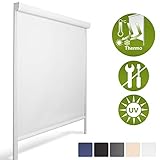 cortina enrollable opaca con guias 🌞❄️CON RIELES DE GUIA🌞❄️  Estor estores de Sol Royal disponen de cuatro rieles de guía laterales que ayudan a oscurecer la habitación completamente. No importa el color que elija, conseguirá con todos el mismo efecto oscurecedor