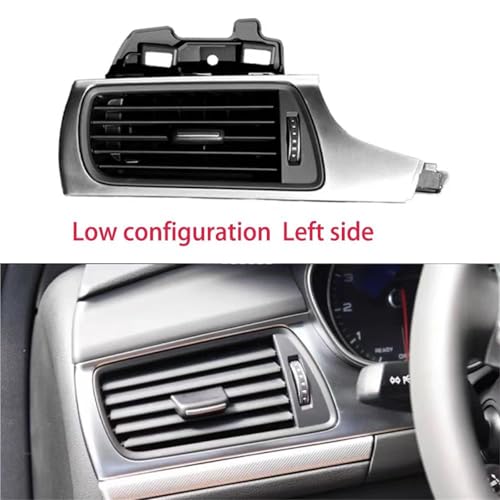 Grilles d'aération de climatisation pour Audi A6 2012-2018 position basse et moyenne