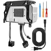 Internal Power Supply Fits for Microsoft Xbox Series X XSX Game Controller, 100-127V 200-240V AC Adapter with Power Cord, Power Adapter Replacement