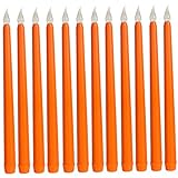 Bougie électrique : idéale pour les mariages, les églises, les festivals, les célébrations, les fêtes, les demandes en mariage, les dîners, halloween, etc. bougies LED