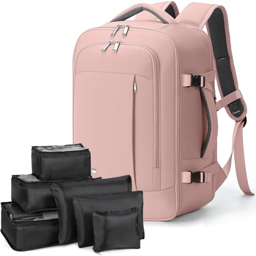 Lekespring Mochila De Equipaje De Mano 40 X 20 X 25 Cm Para Ryanair, Mochila De Viaje Con 6 Cubos De Embalaje, Bolsa De Cabina Para Avión, Negocios, Trabajo, Fin De Semana Y Viaje Corto, L: 40x20x25 Lekespring Mochila De Equipaje De Mano 40 X 20 X 25 Cm Para Ryanair, Mochila De Viaje Con 6 Cubos De Embalaje, Bolsa De Cabina Para Avión, Negocios, Trabajo, Fin De Semana Y Viaje Corto, L: 40x20x25