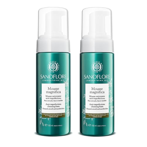 Mousse Magnifica Sanoflore espuma limpiadora antiimperfecciones que purifica los poros obstruidos 1