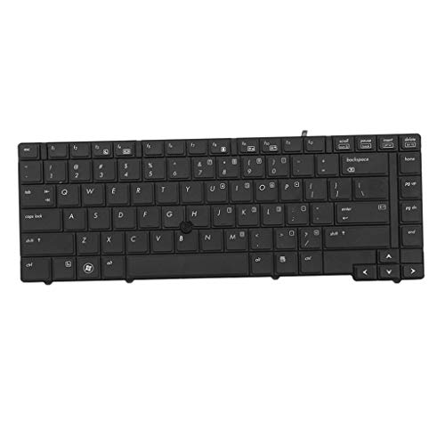 SDENSHI Teclado De Repuesto para Computadora Portátil con Punta para HP Elitebook 8440P 8440W 8440