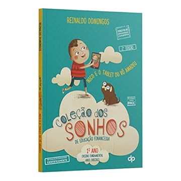 Capa do livro Nico e o Tablet do Vô Amadeu - Ano 1 - Coleção dos Sonhos de Educação Financeira