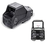 CAA Hartman Reflex Sight Dot W 2 Horizontal & 1 Vertical Stadia Single Mount, Black