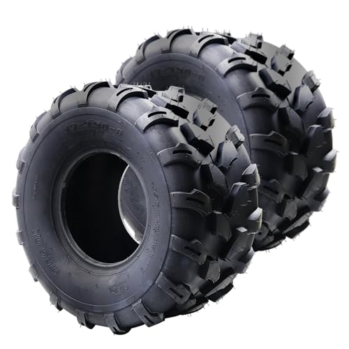 (2-Pack) 19x9.50-8 ATV UTV Tires, 4PR Durable Tubeless, Four-Ply Rated, 19x9.5x8 Lawn Mower Tires for Tractor Garden Riding Mower