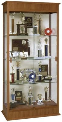 Waddell Display Case with Sliding Glass Doors and Fabric Back 36" Wide