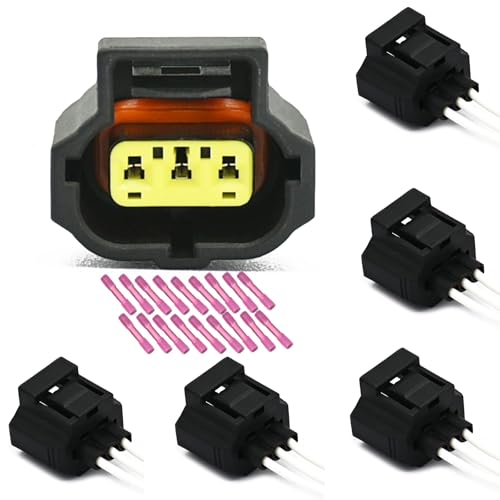 GROBARPART Pack of 6 PT2073, 57-5582, 5019952AA, PTC1187, S-2087 3.7 3.9 4.7 Ignition Coil Pack Connector Fit for Jeep Commander Grand Cherokee Liberty Fit for Dodge Fit for Ram 1500 Dakota 1999-2008