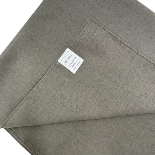 Image of MDSTYLE 100% Cotton Solid Color Bandana for Men & Women 22 inch x 22 inch Handkerchief Headband Scarf