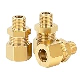 Raccord à Compression en Laiton Ø Extérieur 10 mm x 1/2