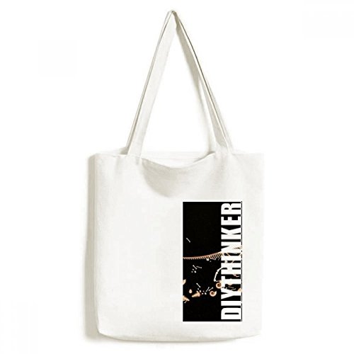 Sac en toile Petit Dinosaure lavable et réutilisable 33x40 cm