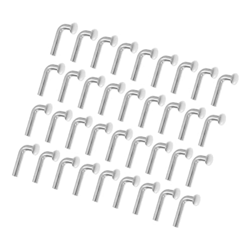 Cabilock 50pcs Heavy Duty Pallet Rack Drop Pin Galvanized Safety Clip Latch j Bolt for Pallet Racking