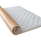 DaLingLam Sleep Pad 47''x79'' with Straps-Doubld Side Used Soft Comfortable Foldable Mattress pad