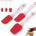Juego de espátulas de silicona 3PC más vendido de Amazon para cocinar, hornear y mezclar - Espátulas de goma antiadherentes resistentes al calor de 500 ° F - A prueba de lavavajillas