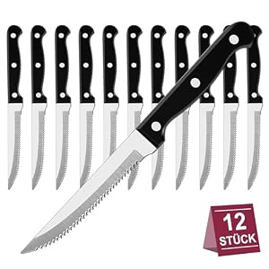 HaWare 12 Stück Steakmesser Set