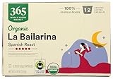 365 by Whole Foods Market, Organic La Bailarina Coffee Pods, Dark Spanish Roast, 12 Count