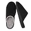 Furry Slippers: Black
