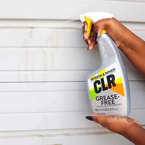 CLR GreaseFree, Grease, Oil & Tar Remover, 26 Ounce Foaming Spray