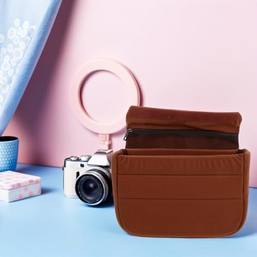 Bolsa interior para cámara fotográfica con compartimentos ajustables SHINEOFI 7