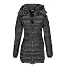 Winterjacke Damen Leicht Wintermantel Damen Warmer Daunenjacke Mit Kapuze Winter Winddicht Daunenmantel Outwear Dicke Jacke Frauen Zipper Winterjacke Outdoor Gefüttert Mantel