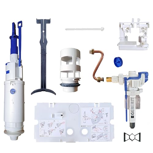 Ersatzteilset zur Reparatur und Umrüstung von Geberit Spülkästen Bj 1988-1998 auf 2-Mengen-Spülung