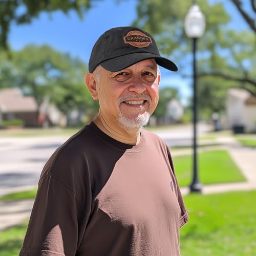 Image of Grandpa Hats for Men, Birthday Gifts for Grandpa, Gift from Grandkids, Funny Trucker Hat Baseball Cap