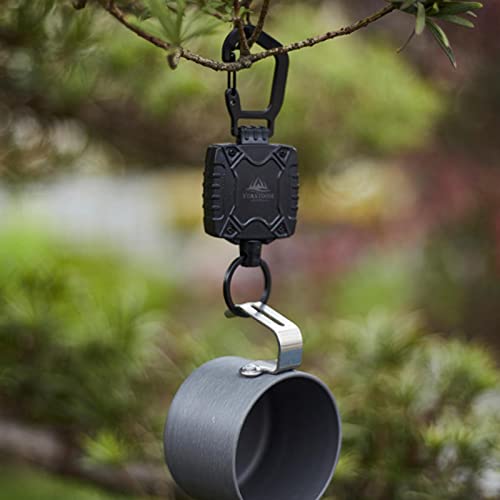 Anel D ao ar livre,Snap de mosquetão conveniente clipe de metal - Acessórios de pesca 60 cm/23,62 po