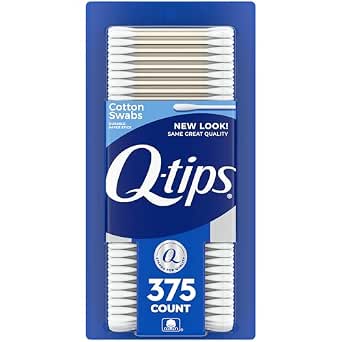 Q-Tips Wattestäbchen 375 Stück für vielseitige Anwendungen
