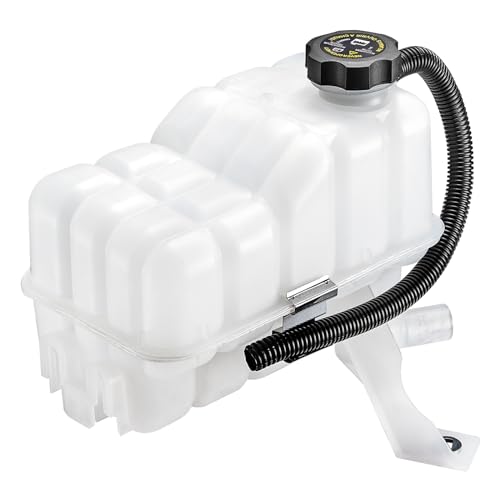 Image of BDFHYK Engine Coolant Expansion Reservoir Overflow Tank Compatible with Chevrolet Avalanche Tahoe Silverado Cadillac Escalade ESV Hummer H2 GMC Yukon XL Sierra 1500 2500 3500 Classic Replace 603-102