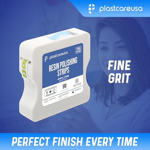 fine grit dental polishing strips - teeth sanding tape for tooth flossing amp deep cleaning - abrasive sandpaper strip tool for whitening amp oral care 4mm x 6m 1 roll