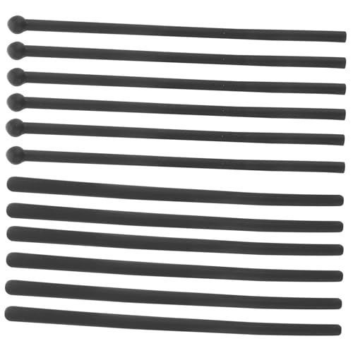 HAWILLOSCH 12個 メガネ 脚 カバー テンプル メガネ ヘッダー コネクタ クリンプ コネクタ ハンドヘルド ラトル クラシック タッセル フック ネイル ポリッシュ ネイル ポリッシュ ス