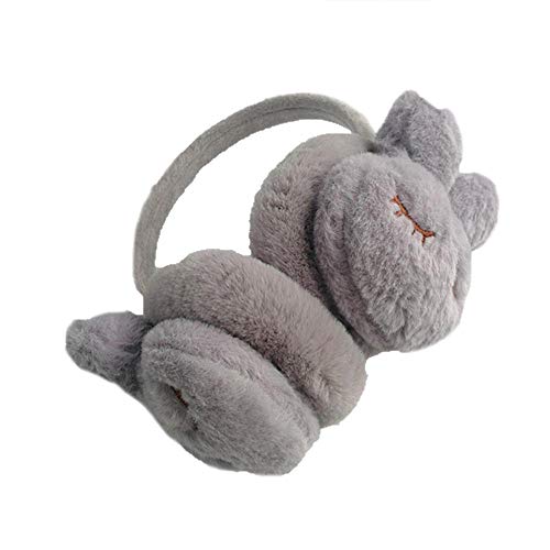Orejeras de conejo WANGY de piel sintética suave y diadema flexible invierno 1