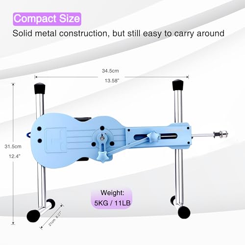 Image of Hismith Mini, Sex Machine with KlicLok System, APP and Remote Controlled Thrusting Love Machine with Dildo, Blue