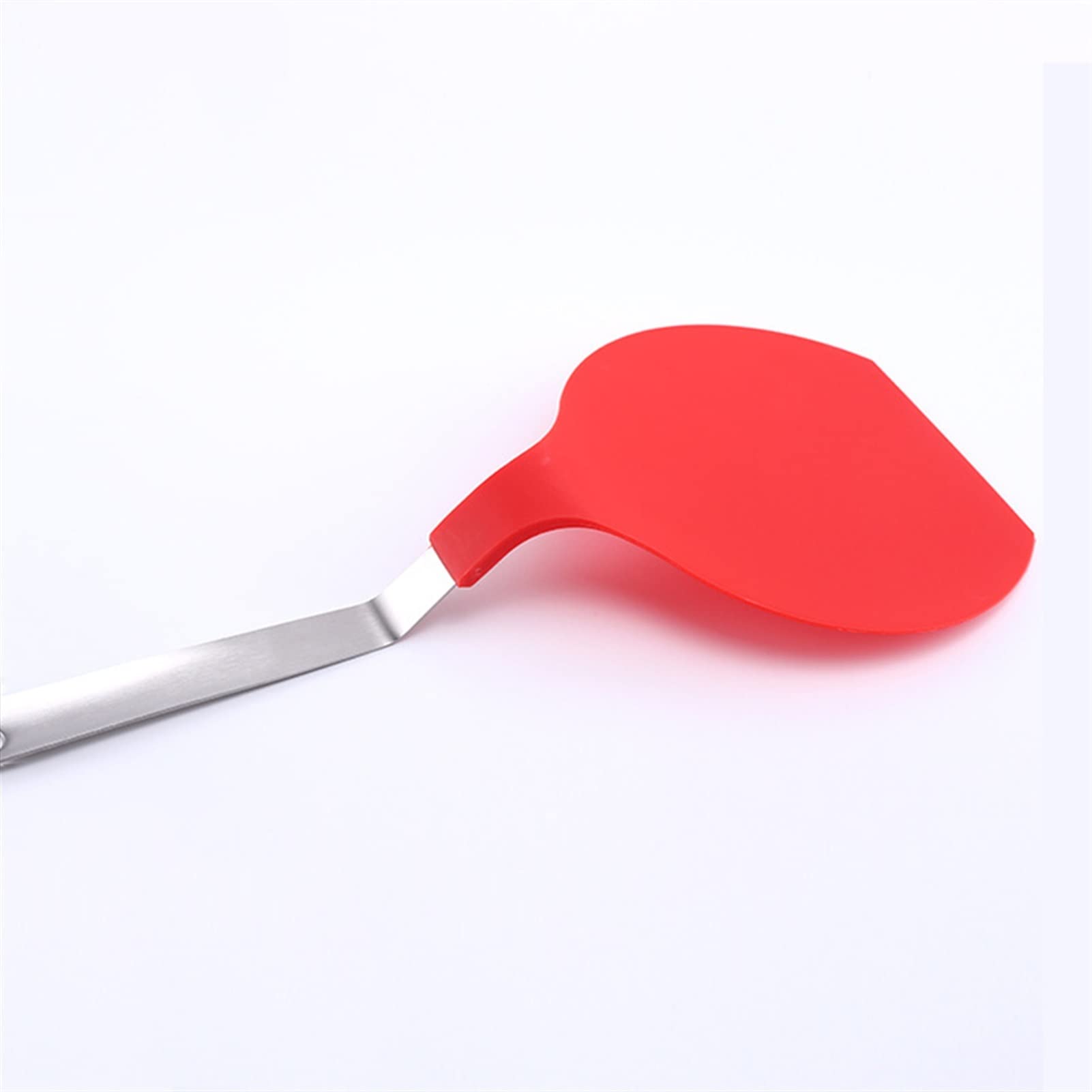 Acier Inoxydable Pizza Peels Cuisine Spatule Gâteau Lifter Plateau De Transfert pour Pizza Pain Gâteau Tarte Cuisson Pelle Ustensiles De Cuisine (Couleur : Rouge) (Noir)