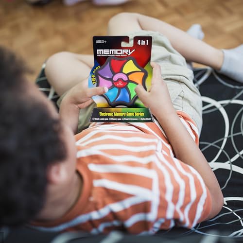 Gedächtnistrainingsspiel,Kinder Elektronisches Gedächtnisspiel, Gedächtnistraining Spiele,Spiel mit Lichtern und Geräuschen,Lernspiele Spielzeug Konzentrationsspiele für Kinder Jungen Mädchen Geschenk