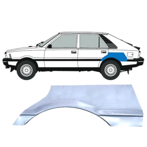 Panel de reparación guardabarros trasero para FSO Polonez 1978-2002 / Izquierda