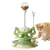 Pratique à nettoyer : la piste à balles pour chat assure une rétention minimale de la saleté et simplifie le processus de nettoyage, favorisant une aire de jeu bien rangée pour les chats tout en accueillant efficacement les horaires chargés des soignants modernes des animaux de compagnie