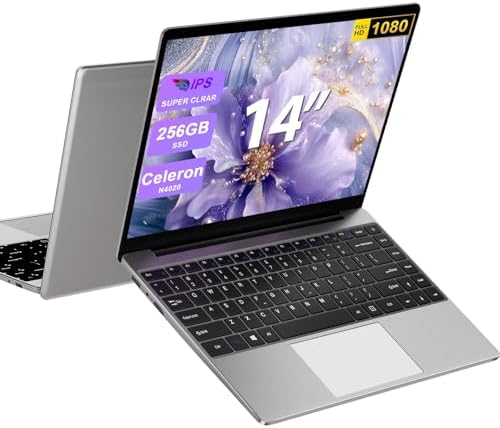 Ordenador portátil 14",Win11 N4020 Up to 2.8Ghz 256GB Admite expa...