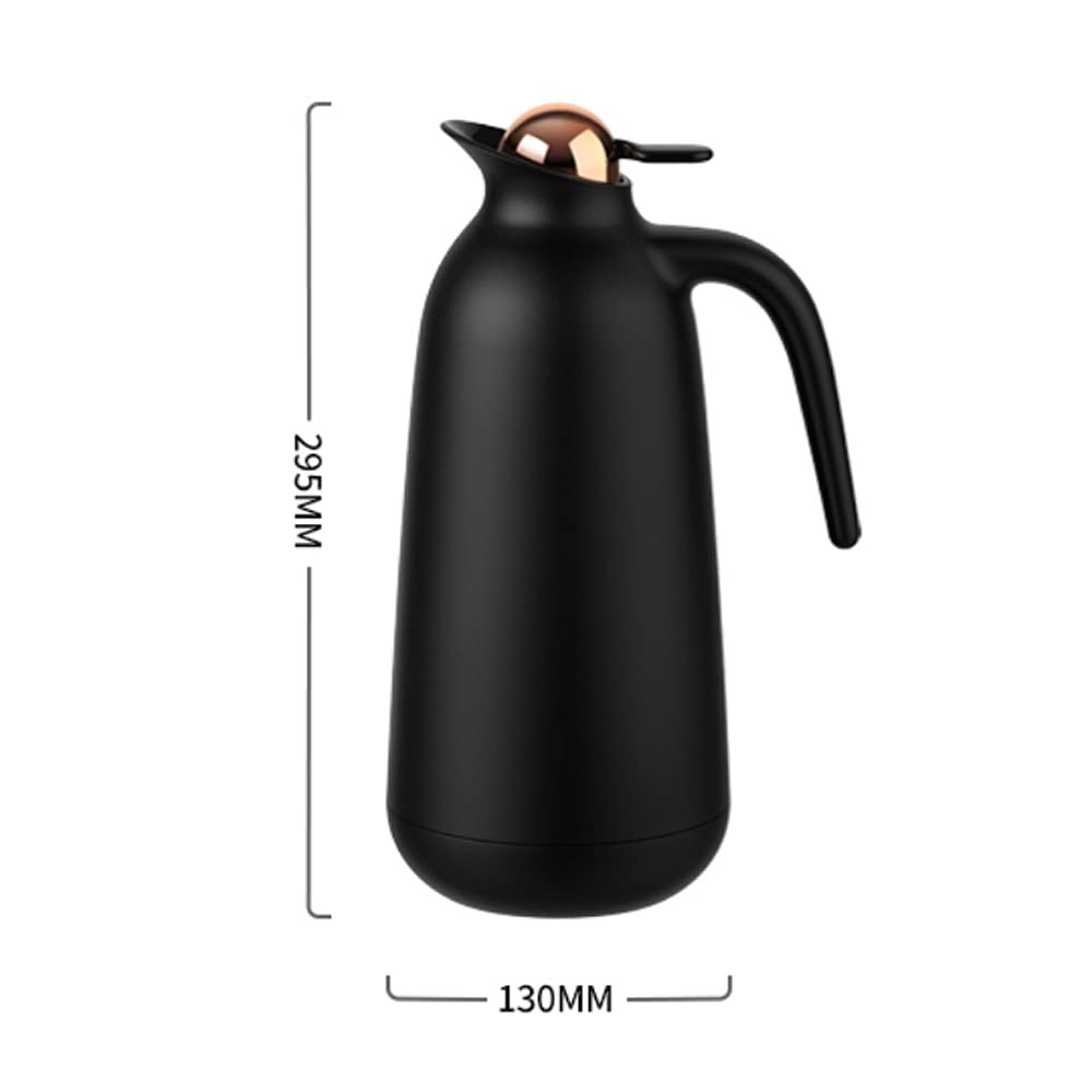 Butelka na wodę Izolowany garnek na wodę ze stali nierdzewnej o pojemności 1000 ml Termos ze stali nierdzewnej Termos ze stali nierdzewnej na gorącą zimną kawę Termos na herbatę Butelka na gorącą wodę