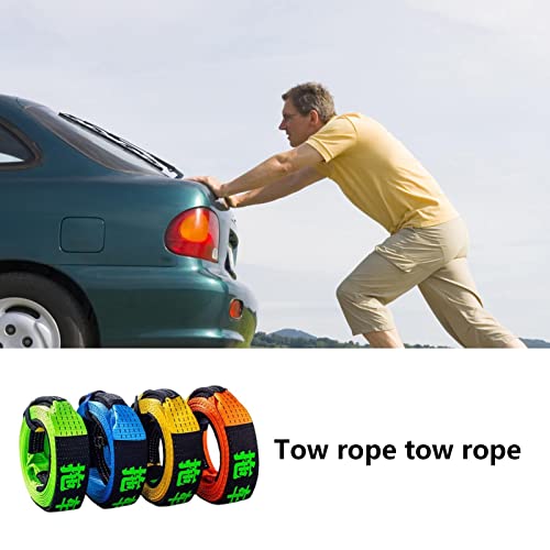 Alça de tração do carro | Alça de corda multiuso | Engrenagem de reboque de cintas elásticas altamen