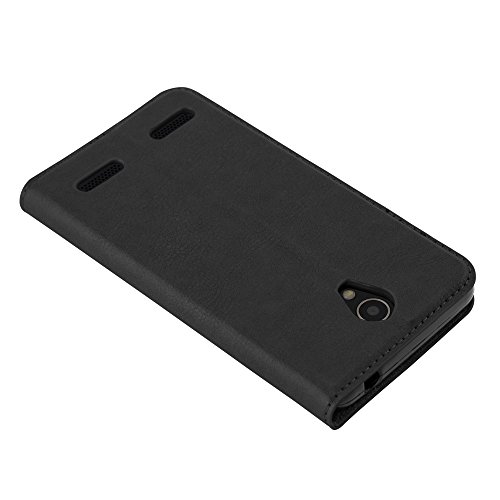 Cadorabo Custodia Libro per ZTE BLADE L7 in NERO
