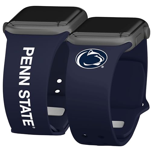 Penn State Nittany Lions Iconic Edition HD Watch Band Compatible with Apple Watch (38/40/41mm Long)