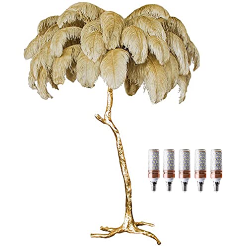 Lámpara de plumas de diseño nórdico para transformar tu hogar en un espacio de paz 5